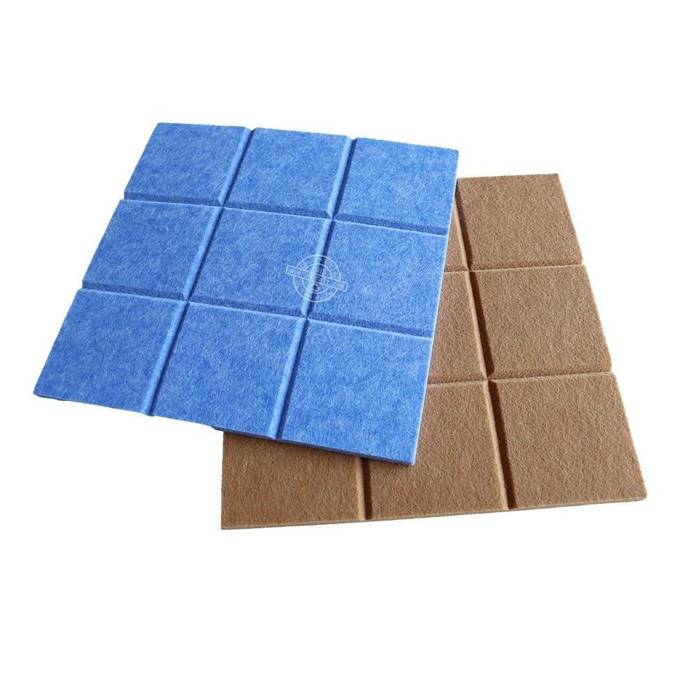 High-End Decoration Felt hexagon soundproofing tiles with GRS