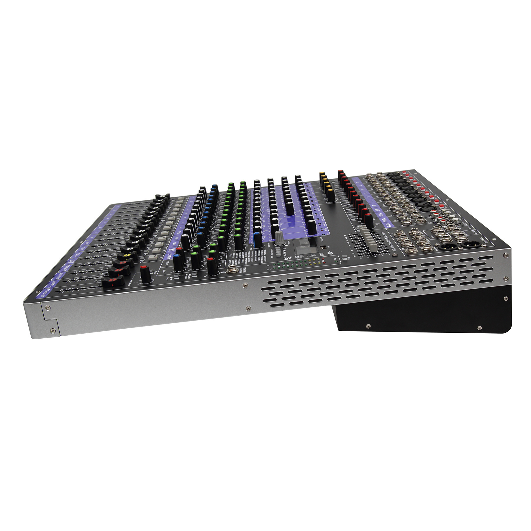 Professional 16-Channel Audio Mixer Stereo dj controller audio Mixing Console for Conference Room and Meeting Stereo System vq16