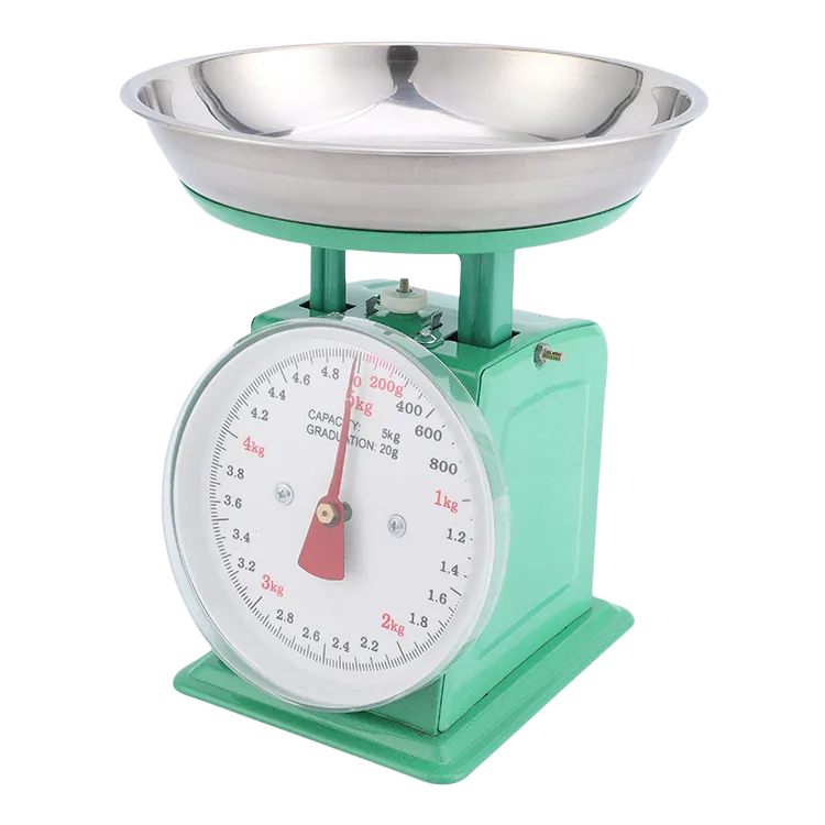 Veidt 30kg 40kg 50kg Mechanical Dial Spring Balance Scale With Stainless Steel Platform