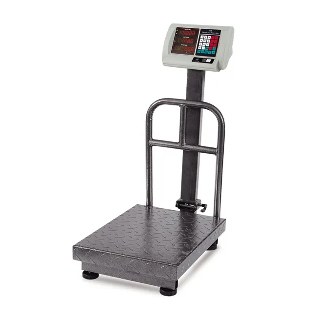 Veidt Weighing 30*40cm High quality Electronic Sampling Counting 150kg Digital Platform Scale Weight Function with Guard Rail