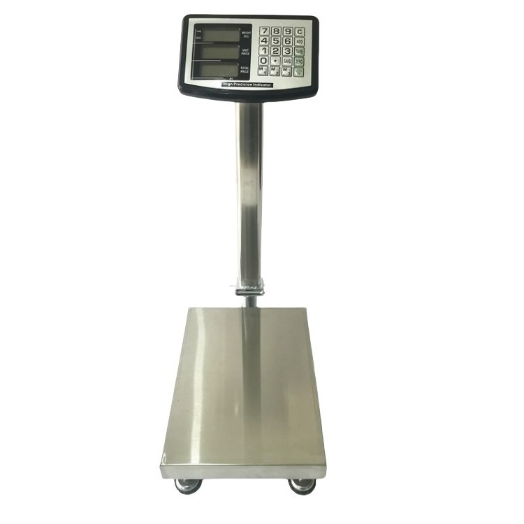 Veidt Weighing 40*50cm New Designed Portable Wireless Scale TCS-SS Electronic Platform Scale 300kg Stainless Steel  Scale