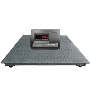 Veidt Weighing 1*1m 2000kg industrial floor platform weighing scale with ramp