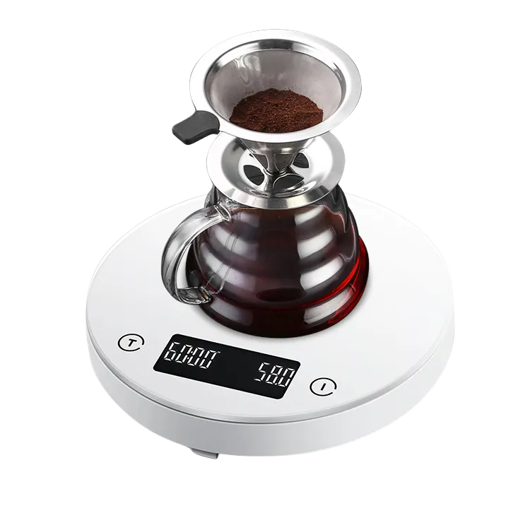 Veidt Weighing Pocket Scale Mini Coffee Scale Electronic Charging Smart Weight With Led Display And Auto Coffee Scale Timer