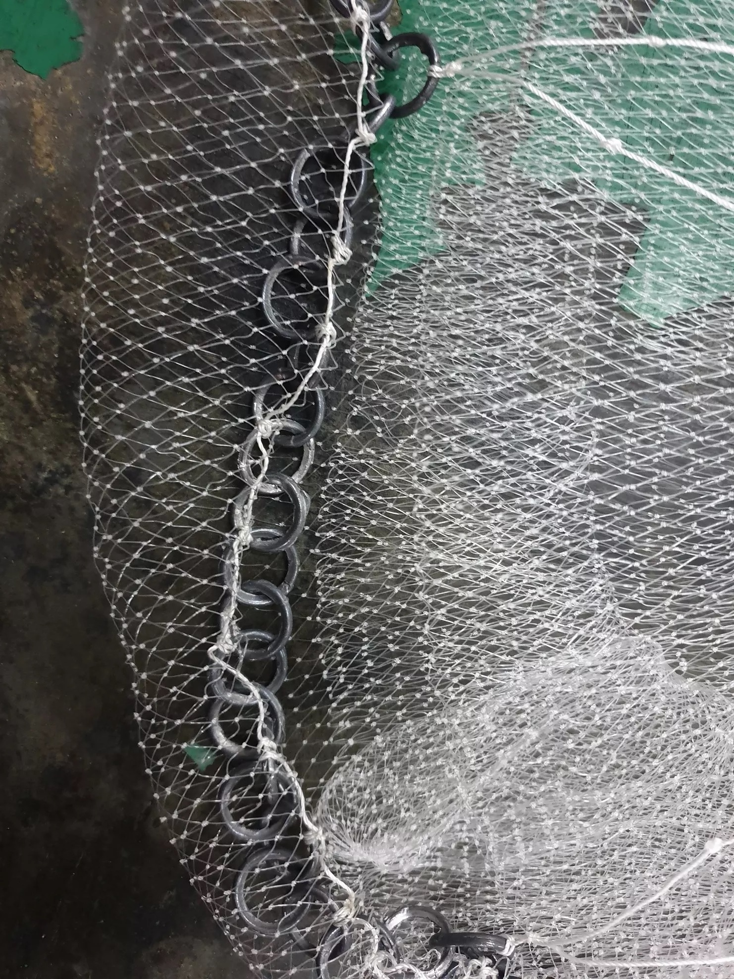 Malaysia Good Quality of Cap-Dua Ikan 6ft - 14ft Japanese Style Lead Chain Mono Cast Net, Casting Net (Jala tansi timah rantai)