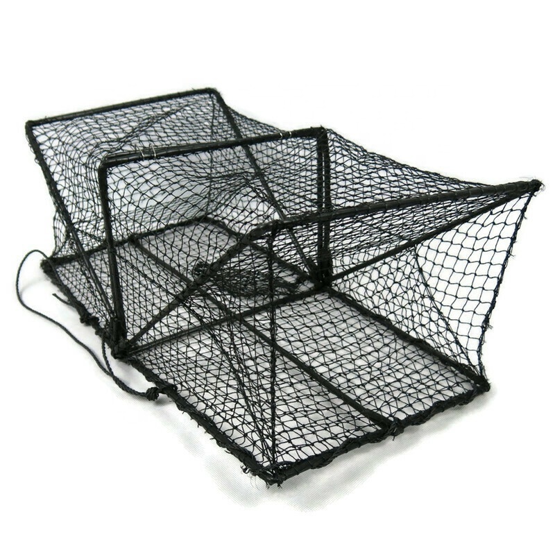 Quality of Sotelo S803, 50cm*25cm*20cm Foldable Rectangular Crab Cage, Crab Trap For Sea Crab And Mud Crab