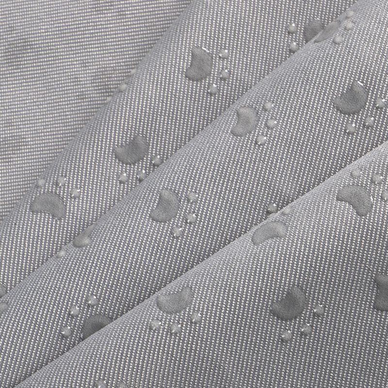 Premium Anti-Skid PVC Dot Non Slip 100% Polyester Fabric for Home Textiles