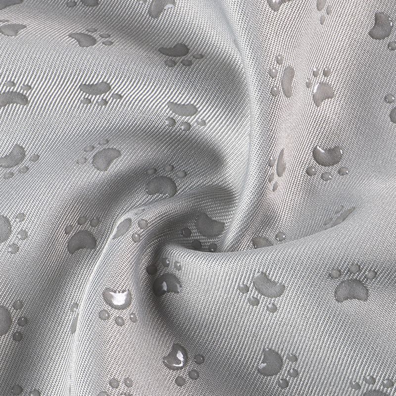 Premium Anti-Skid PVC Dot Non Slip 100% Polyester Fabric for Home Textiles