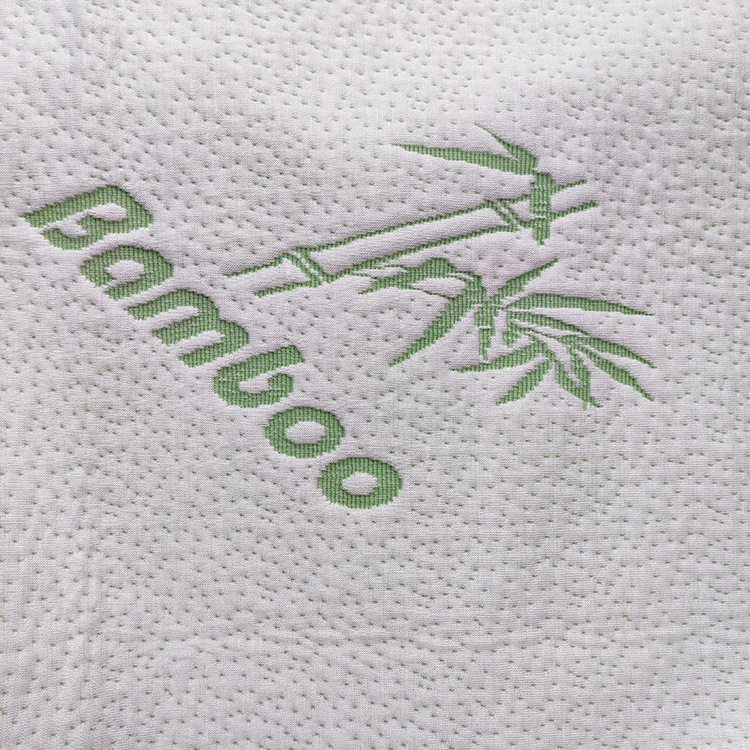 Bamboo Jacquard waterproof polyurethane Laminated Fabric Woven Cotton Viscose Bamboo for Mattress protector