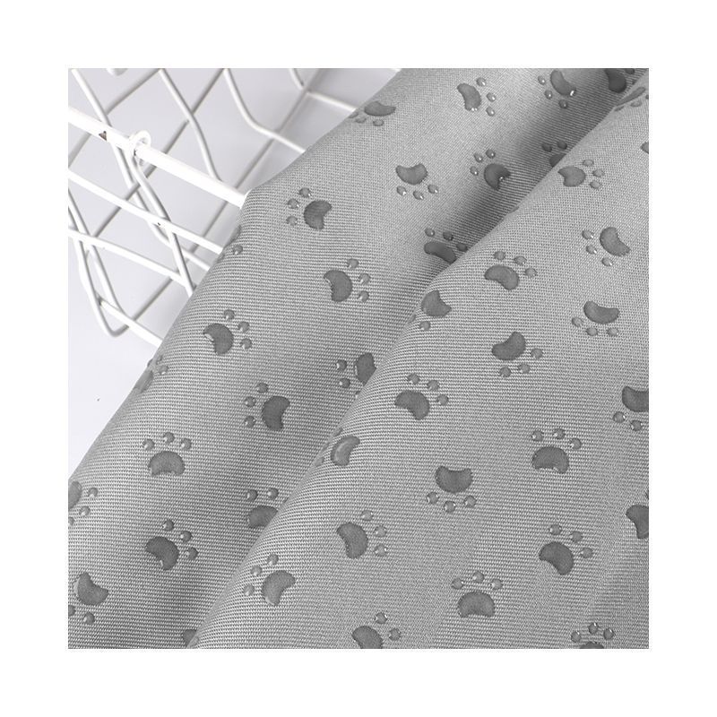 Premium Anti-Skid PVC Dot Non Slip 100% Polyester Fabric for Home Textiles