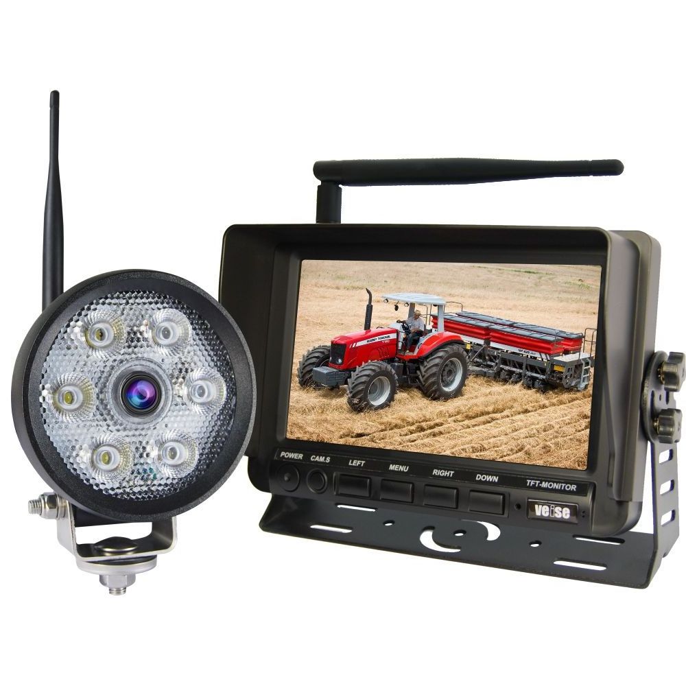 Work Light Wireless Camera System for Engineering construction machinery, truck, 4g wifi cctv