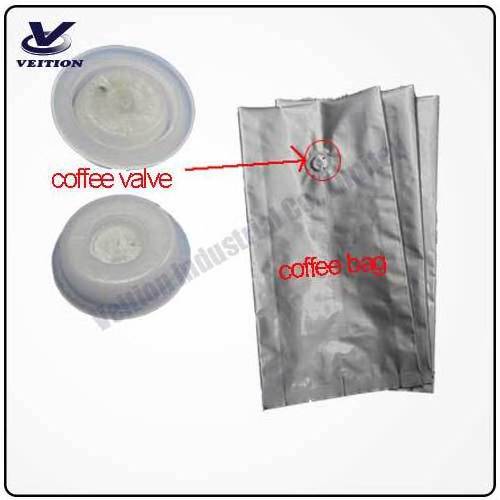 Good exhaust China coffee bag one way degassing valve