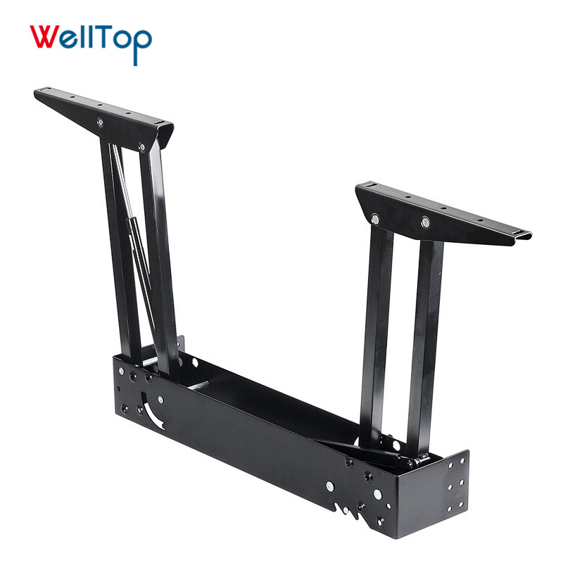 Multi-functional Lift up Top Coffee Table Lifting Frame Mechanism Spring Hinge Hardware VT-WT01-01