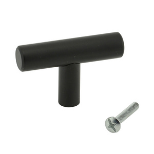 Wardrobe Handle VT-01.057 201 Stainless Steel Kitchen Furniture Black Handles