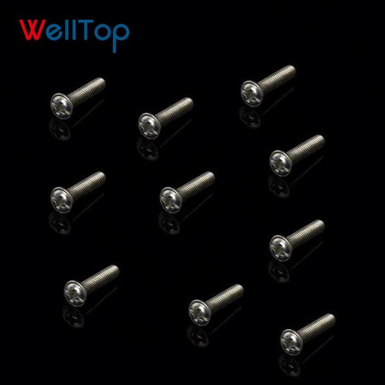 WELLTOP Kitchen Furniture Clear Faceted Small Drawer Pull Handles Knob Cupboard Cabinet Pull Handle VT-01.139