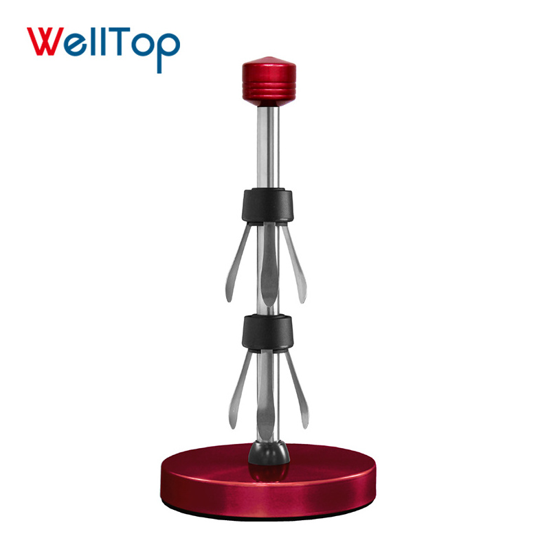 WELLTOP Kitchen Stainless Steel Paper Towel Holder One Headed Tear Off Standing Toilet Paper holder VT-19.001