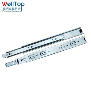 WELLTOP  Factory Metal 300mm 500mm Drawer Slide Drawer Slides For Sauder Soft Closing Center Mount Drawer Slide