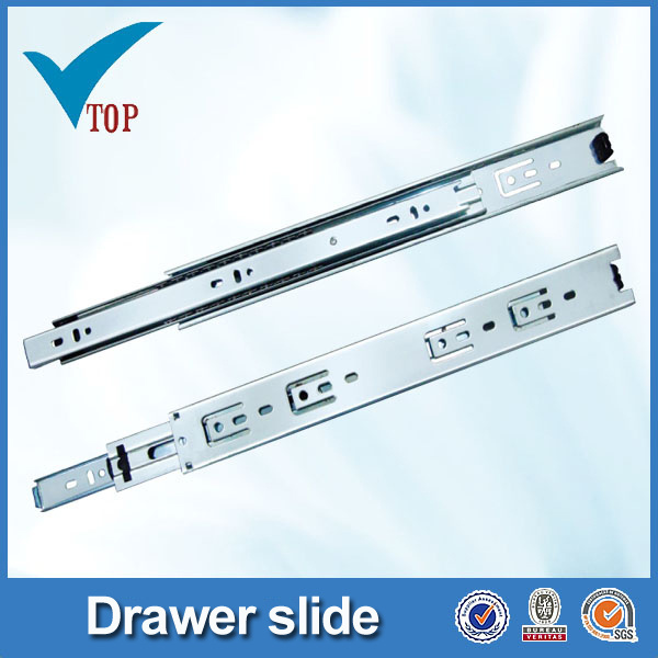 WELLTOP  Factory Metal 300mm 500mm Drawer Slide Drawer Slides For Sauder Soft Closing Center Mount Drawer Slide