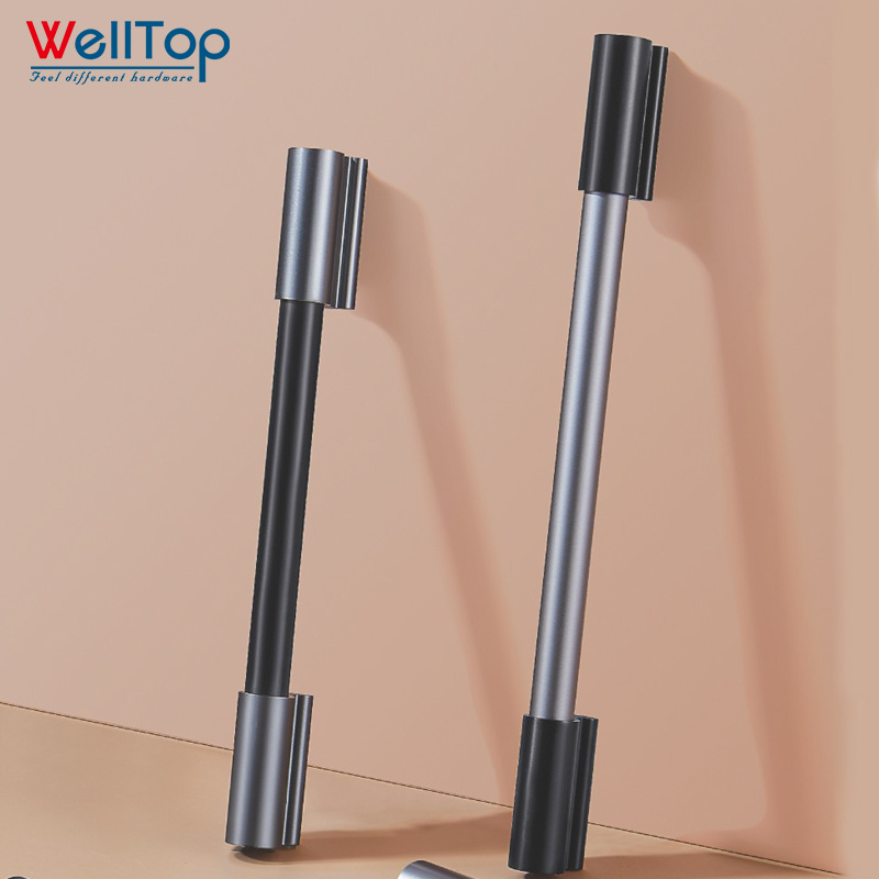 A-13  WELLTOP Hot Sale Aluminum Greenhouse Door Handles Sliding Door Handle Aluminum for Kitchen