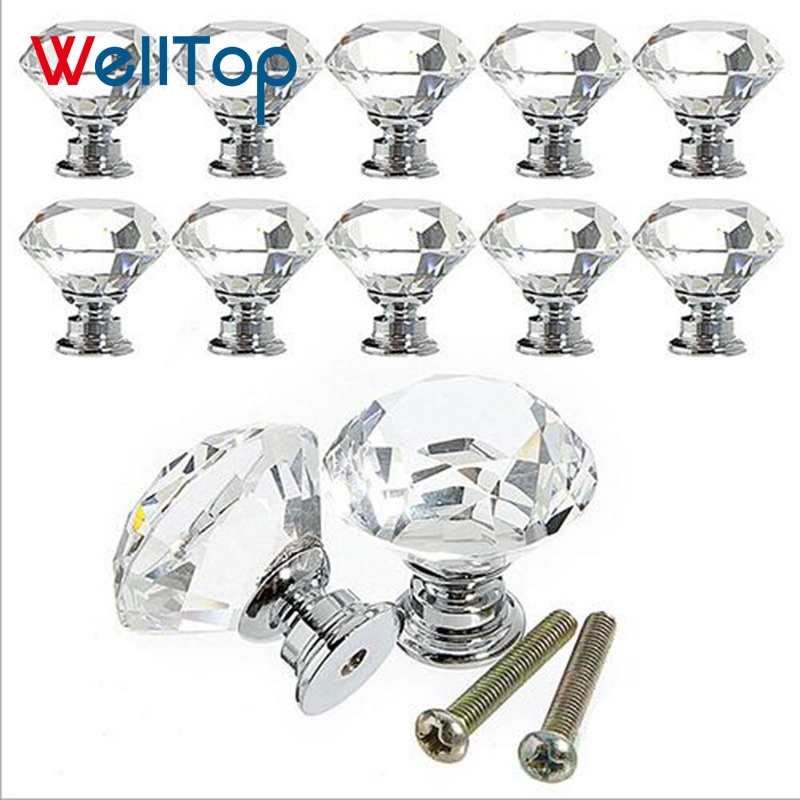 Door Handle Kitchen Cabinet Drawer Handle Pull Knob VT-01.147 Decorate Furniture Crystal Home Free Sample Modern OEM/ODM