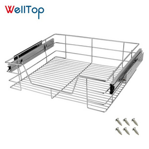 Pullout Wire Basket stainless steel wire basket VT-09.520