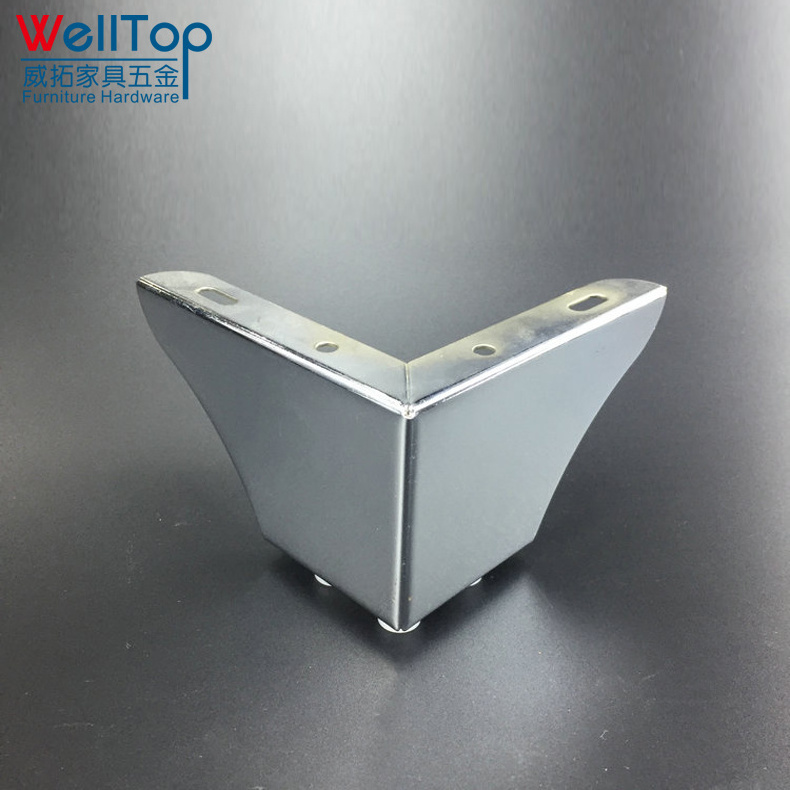 Sofa Leg Cabinet Leg VT-17.015 Chrome Plate Metal Bed Leg