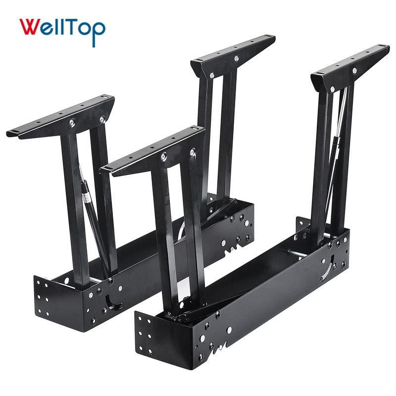 Multi-functional Lift up Top Coffee Table Lifting Frame Mechanism Spring Hinge Hardware VT-WT01-01