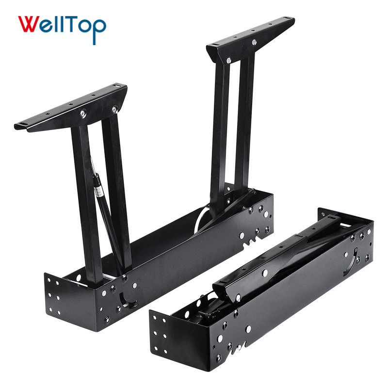 Multi-functional Lift up Top Coffee Table Lifting Frame Mechanism Spring Hinge Hardware VT-WT01-01