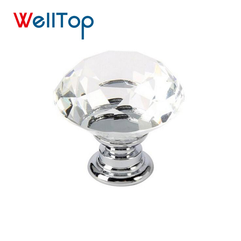 Door Handle Kitchen Cabinet Drawer Handle Pull Knob VT-01.147 Decorate Furniture Crystal Home Free Sample Modern OEM/ODM