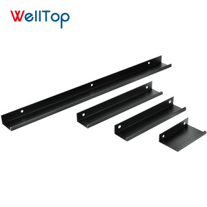 WELLTOP Best Sale 32Mm Kitchen Cabinets Door Drawer Knobs Invisible Flat Pull Handle VT-01.073