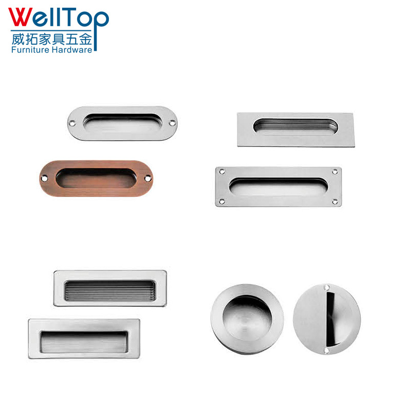 stainless steel hidden pull handles folding conceal handle VT-01.070