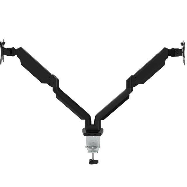 Top quality monitor swing arm Gas Spring Dual monitor stand mount,