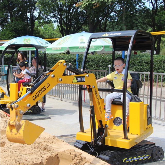 Hot Selling electric operated kids car child riding electric car toy forklift excavator ride on car