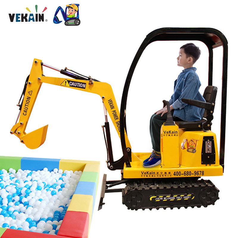 Hot Selling electric operated kids car child riding electric car toy forklift excavator ride on car