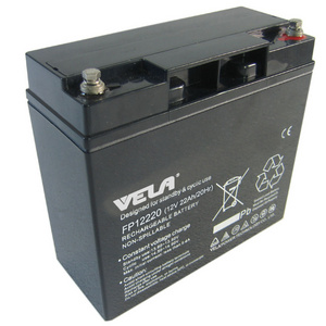 Direct sales 12V22AH elevator emergency system fire emergency battery wind energy solar lead-acid battery