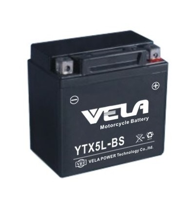 YTX5L-BS 12v 5ah/10hr adventure motorcycle battery