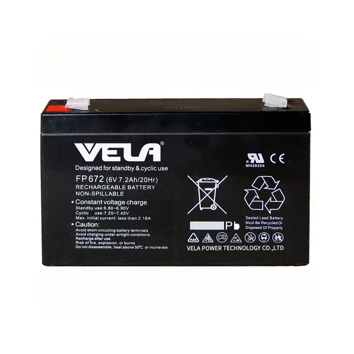 Good Quality AGM Battery Sealed Lead Acid Battery 7ah 6V