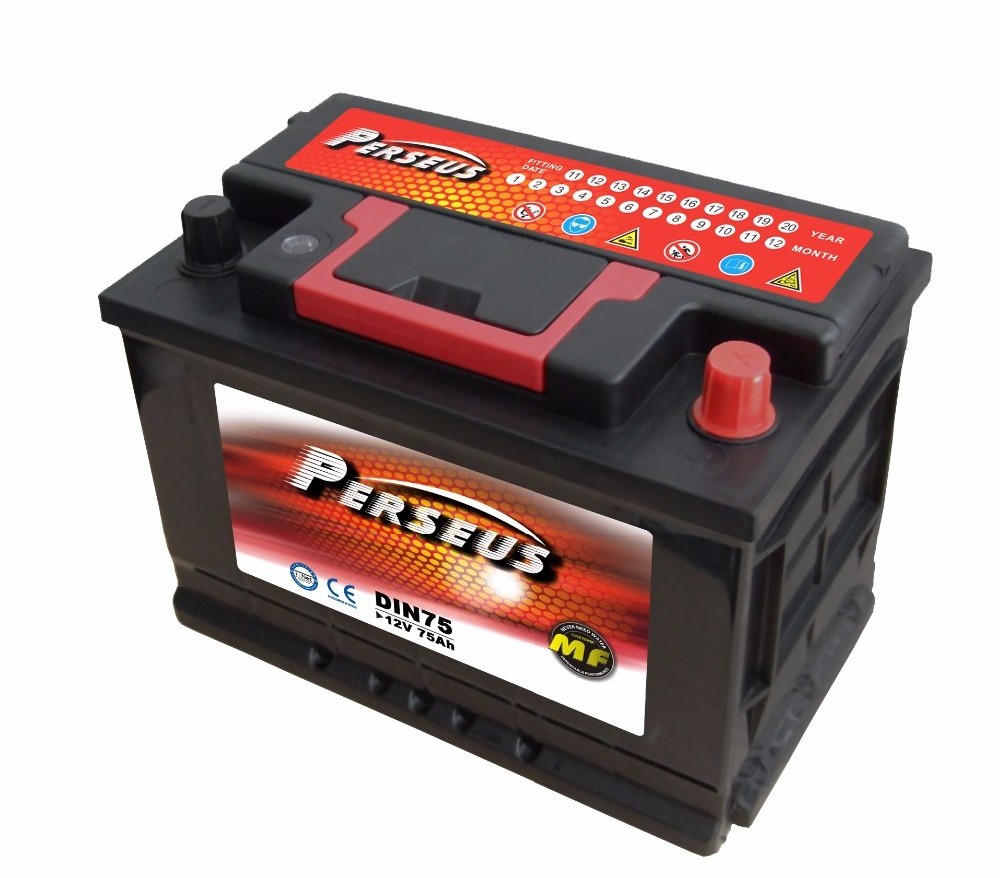 57524/ 57529 DIN 75 MF 12V 75AH Car Battery wholesale