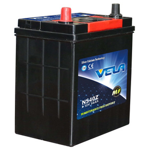 High quality  maintenance free car battery NS40ZL 12V36AH used car and truck battery for sale