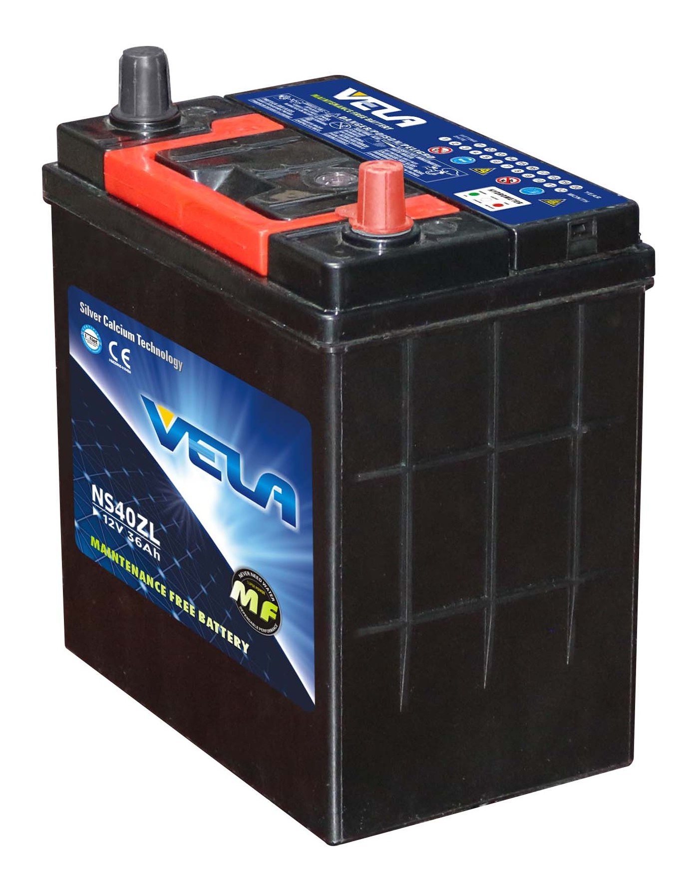 High quality  maintenance free car battery NS40ZL 12V36AH used car and truck battery for sale