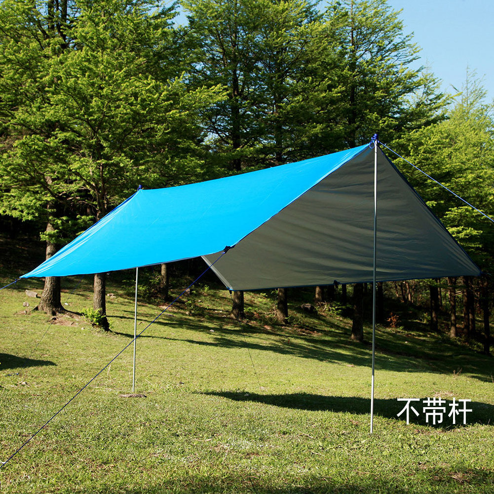 Outdoor Lightweight Waterproof Tent Hammock Cover Camping Awning Tarp Rain Fly