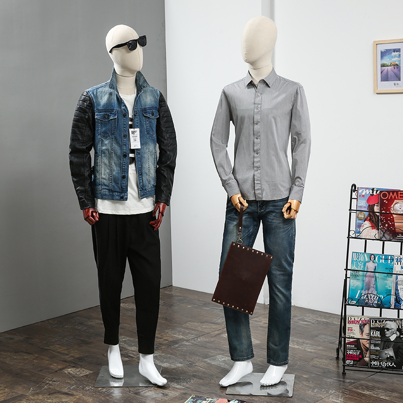 Factory Wholesale Sitting Male Clothing Mannequins Body dress form dummies display Mannequin