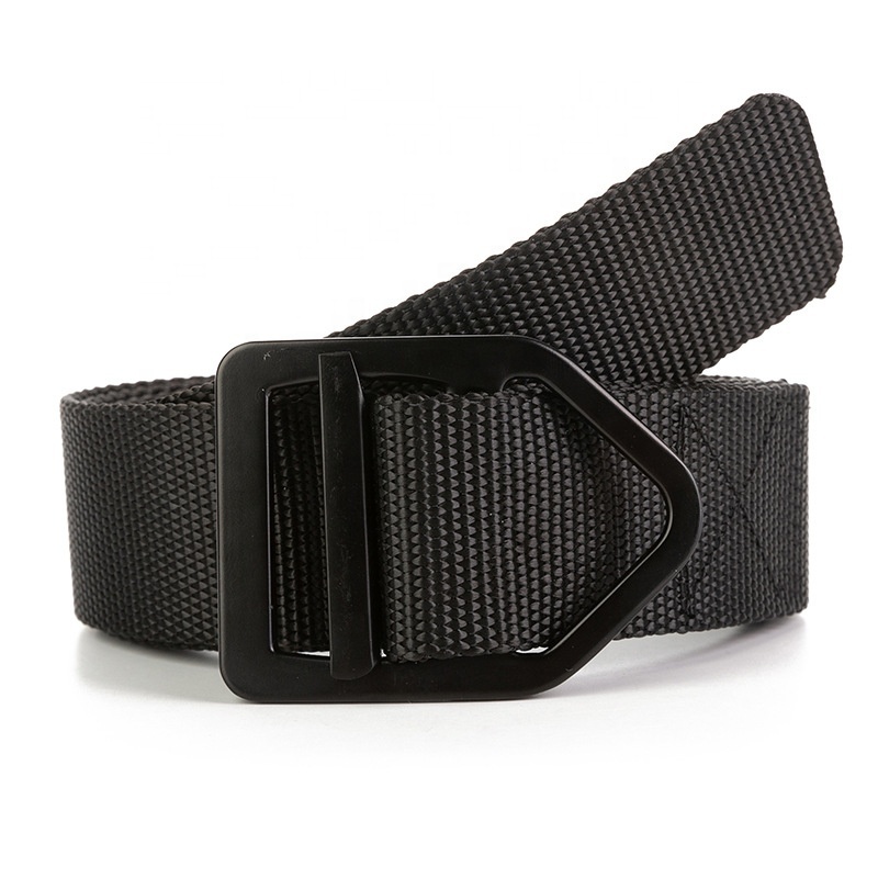 Factory Wholesale Custom Duty Buckle Nylon Fabric For Men Outdoors Tactical Belt