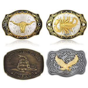 Wholesale Seat Mens Women Webbing Stainless Steel Logo Metal Brass Western Custom Belt Buckles For Men Leather Belts