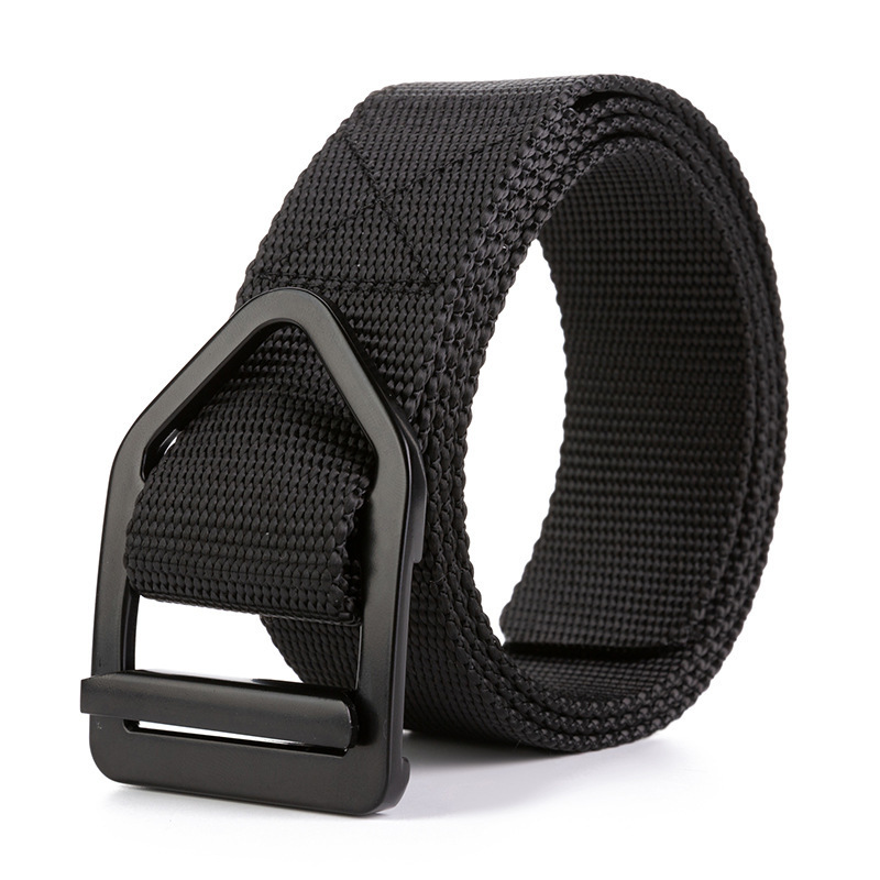 Factory Wholesale Custom Duty Buckle Nylon Fabric For Men Outdoors Tactical Belt