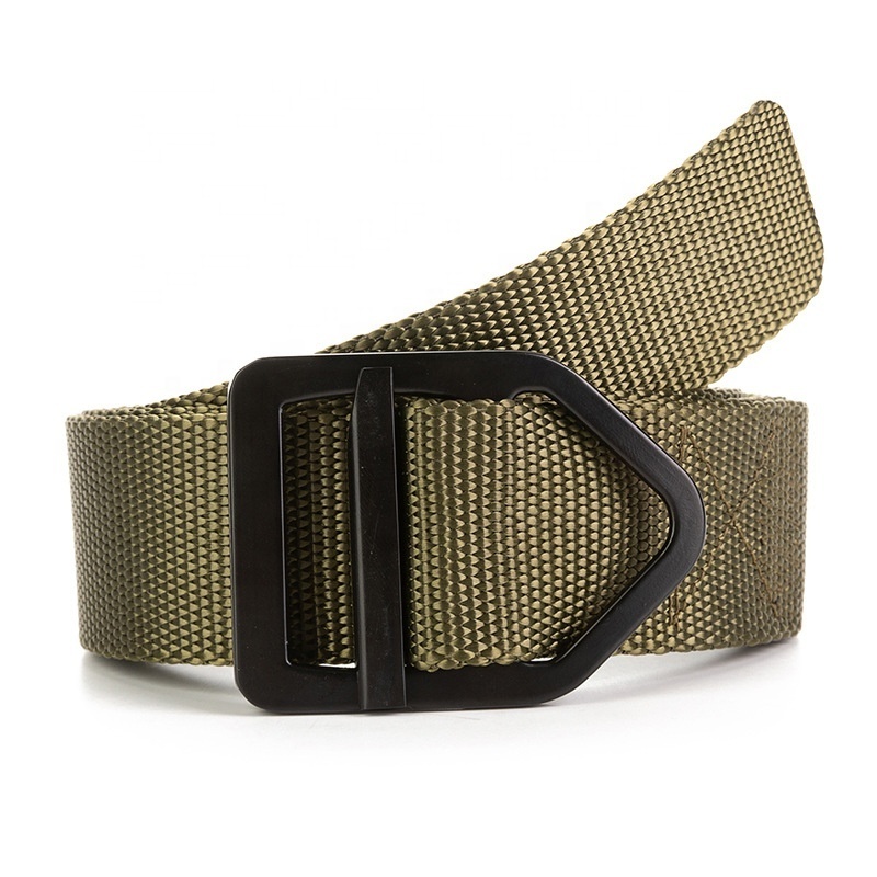 Factory Wholesale Custom Duty Buckle Nylon Fabric For Men Outdoors Tactical Belt