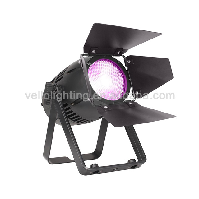 Vello high power 100W UV LED COB outdoor par can light  blacklight  ( LED solar par100 UV)