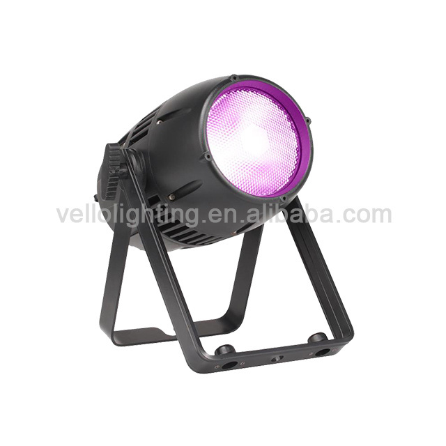 Vello high power 100W UV LED COB outdoor par can light  blacklight  ( LED solar par100 UV)