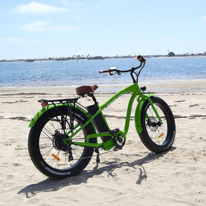 Snow beach cruiser electric bike 750W 1000W rear hub Bafang fat tire e bike/electric bike/electric bicycle