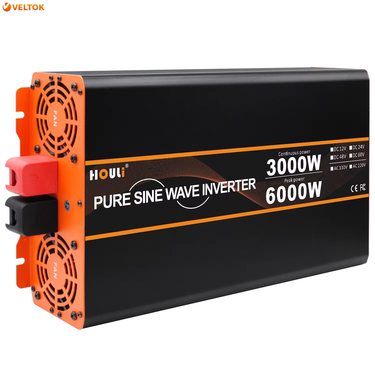 Remote Control 3000w / 6000w Inverter 12v To 230v Inverter Convertidor De 12v A 220v Pura De 6000wat Car Power Inverter