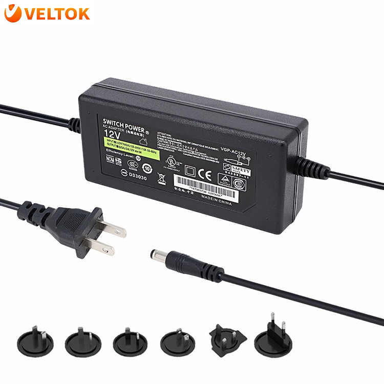 Power Supply 12 V Ac Universal Desktop 5v 12v 24v 1a 2a 3a 4a 5a 6a 8a 10a Cctv Power Supply With Battery Backup